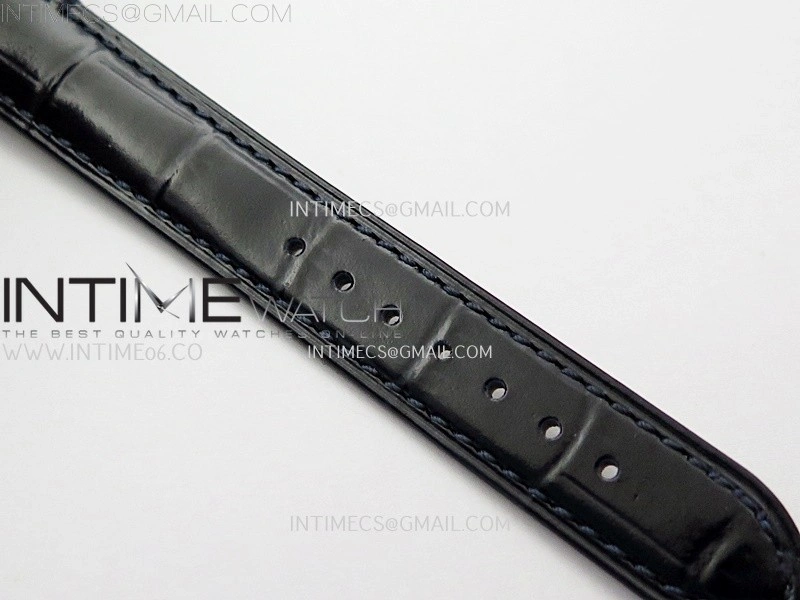 Tank Francaise Ladies 21.2mm Diamond Bezel RG 8848F 1:1 Best Edition Silver Dial on Black Leather Strap Ronda Quartz V2
